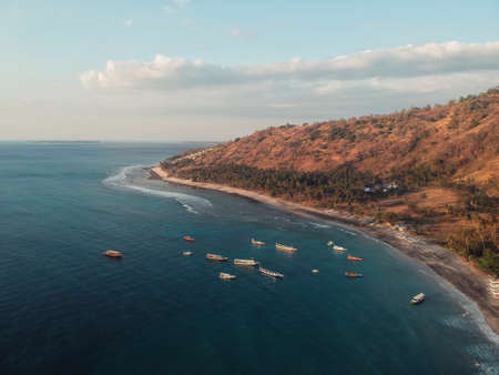 At Pandanan Beach, Lombok, Indonesia