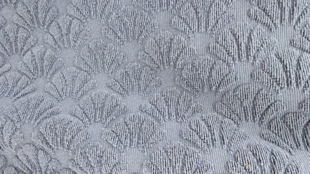 Abstract Background of the texture gray towel with unique patternの写真素材