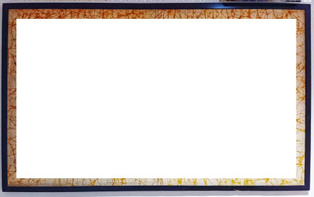 Mock up canvas painting art frame on white art gallery wallの写真素材