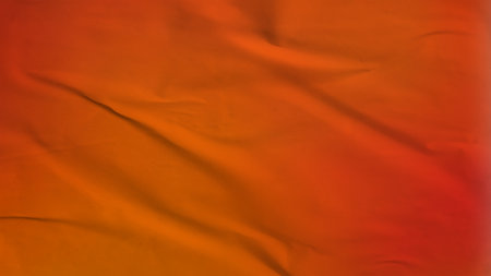 orange Blank crumpled and creased paper poster texture background