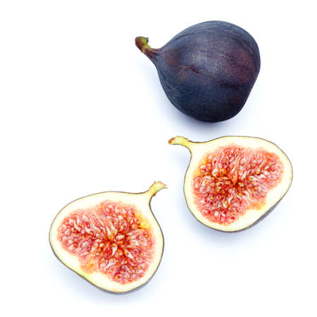 Fig isolated on white background.の写真素材
