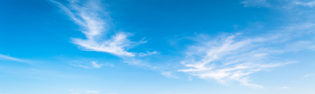 Cloudscape in sunny day of summerの写真素材