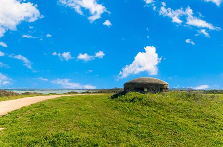 world war II bunkerの写真素材