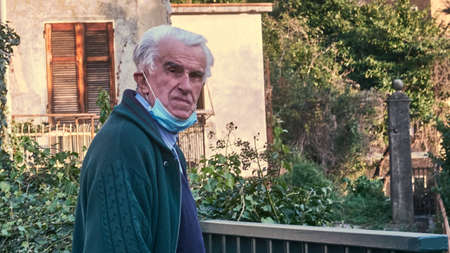 MILAN, LOMBARDY, ITALY - 04 February 2021: In Lombardy begin the vaccines and the government declares yellow zone.のeditorial素材