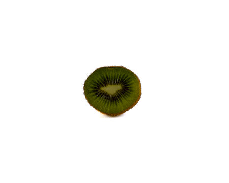 Kiwi isolated on white background.の写真素材