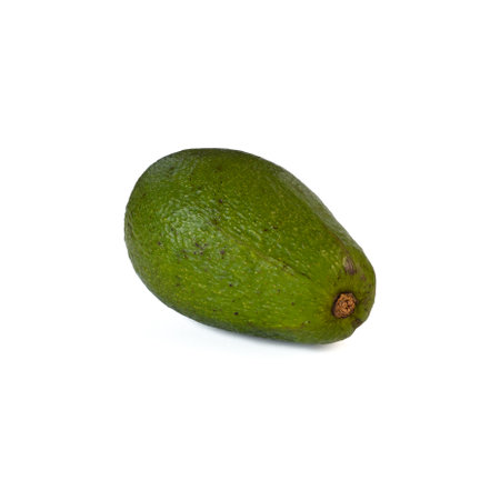 Avocado isolated on white background.の写真素材