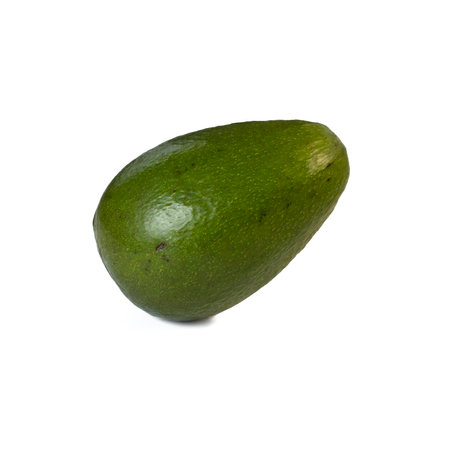 Avocado isolated on white background.の写真素材