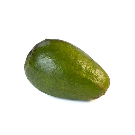 Avocado isolated on white background.の写真素材