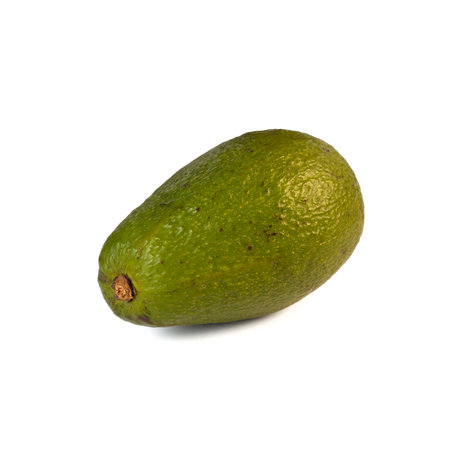 Avocado isolated on white background.の写真素材