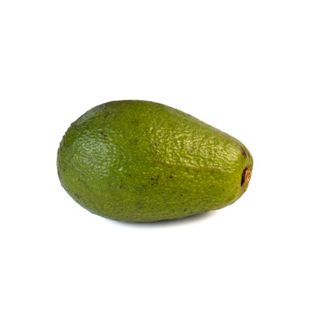 Avocado isolated on white background.の写真素材