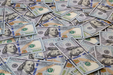 Dollar sign. American money. Cash background, us bill. Money