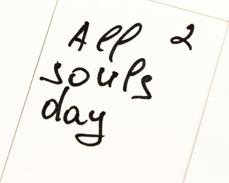 All souls day Photo celebratoryの写真素材