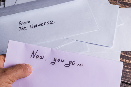 Spiritual message in the mail Photo