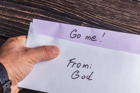 Spiritual message in the mail go me