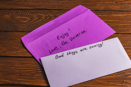 Spiritual message in the mail