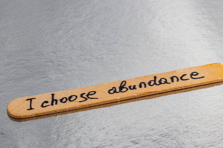 I choose abundance, be yourself, positive thoughts to increase self esteem