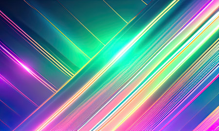 Data transfer technology concept abstract futuris wallpaper background,Generative AI.の素材