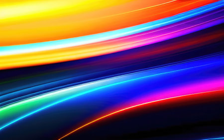Data transfer technology concept abstract futuristic wallpaper background.の素材