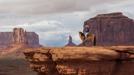 monument valley national parkの写真素材