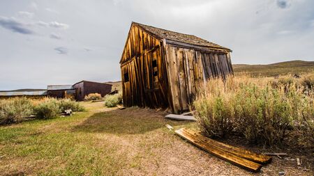 View of ghost town in Yosemiteの写真素材