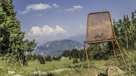 Italian mountain, presolana
