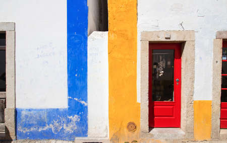 photos taken in nazarÃ¨, a seaside resort in portugalの写真素材