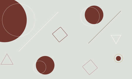 simple abstract background with circle elements