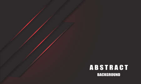 modern abstract black and red line backgroundのイラスト素材