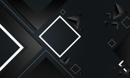 abstract background combination of squares and triangles