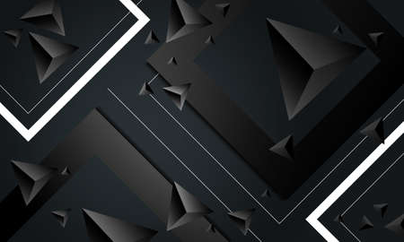 abstract background combination of squares and triangles