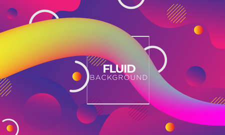 fluid abstract background gradation color