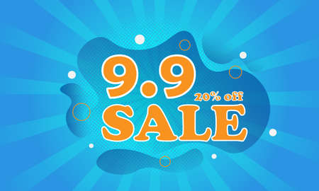 Promotional banner with an attractive background
