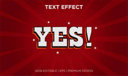 text effect editable for promotion banner or backgroundのイラスト素材