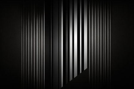 A dark background with diagonal stripes generated by AIの素材