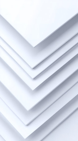 White Paper Layered Light Shadowの素材