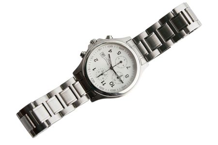 the wrist watches isolated on white backgroundの写真素材