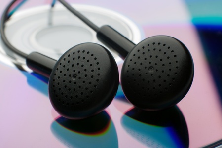 the black Earphones