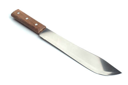 kitchen knife isolated on the white background