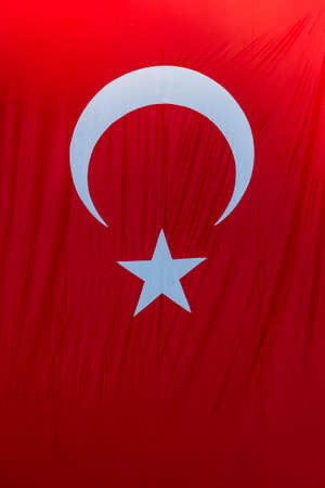 Turkish Flagの写真素材