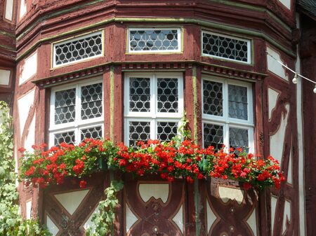 window in bacharachのeditorial素材