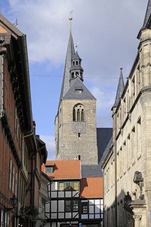 benediktikirche in quedlinburgのeditorial素材