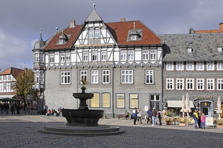 marketplace, goslarの写真素材