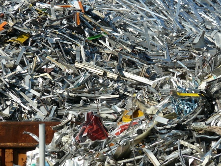 scrap metalの写真素材