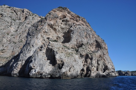 Coast of Majorca, Spainの写真素材