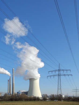 Power stationの写真素材