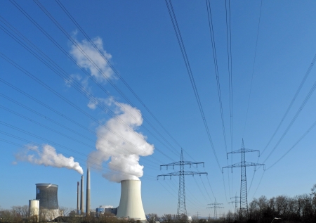 Power stationの写真素材