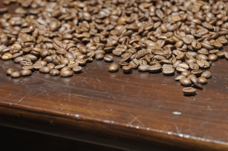 coffee beansの写真素材