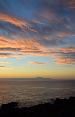 Sunrise at La Palmaの写真素材