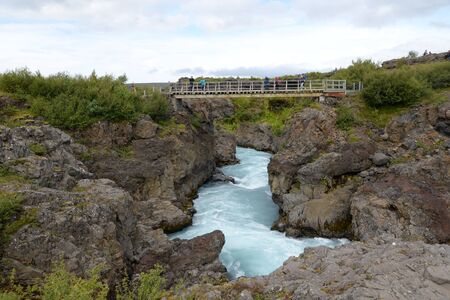 Hvita, Icelandの写真素材