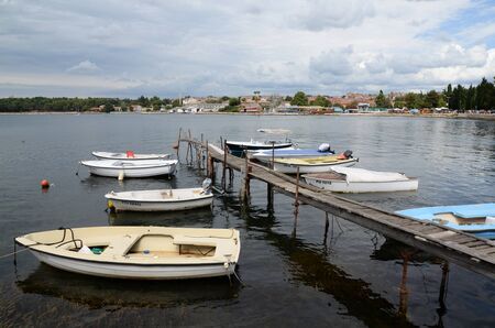 Porec, Istria, Croatiaの写真素材